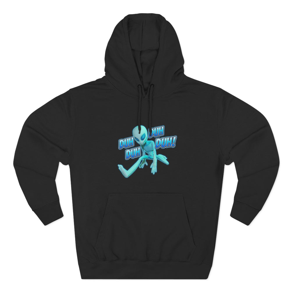 Alien Spaceship Hoodie — "Dummy, That's a Spaceship!" Graphic Pullover