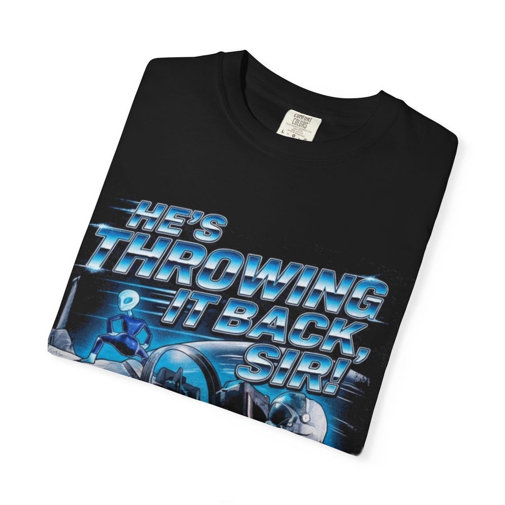 Throwing It Back – Area 51 Incident Report Tee