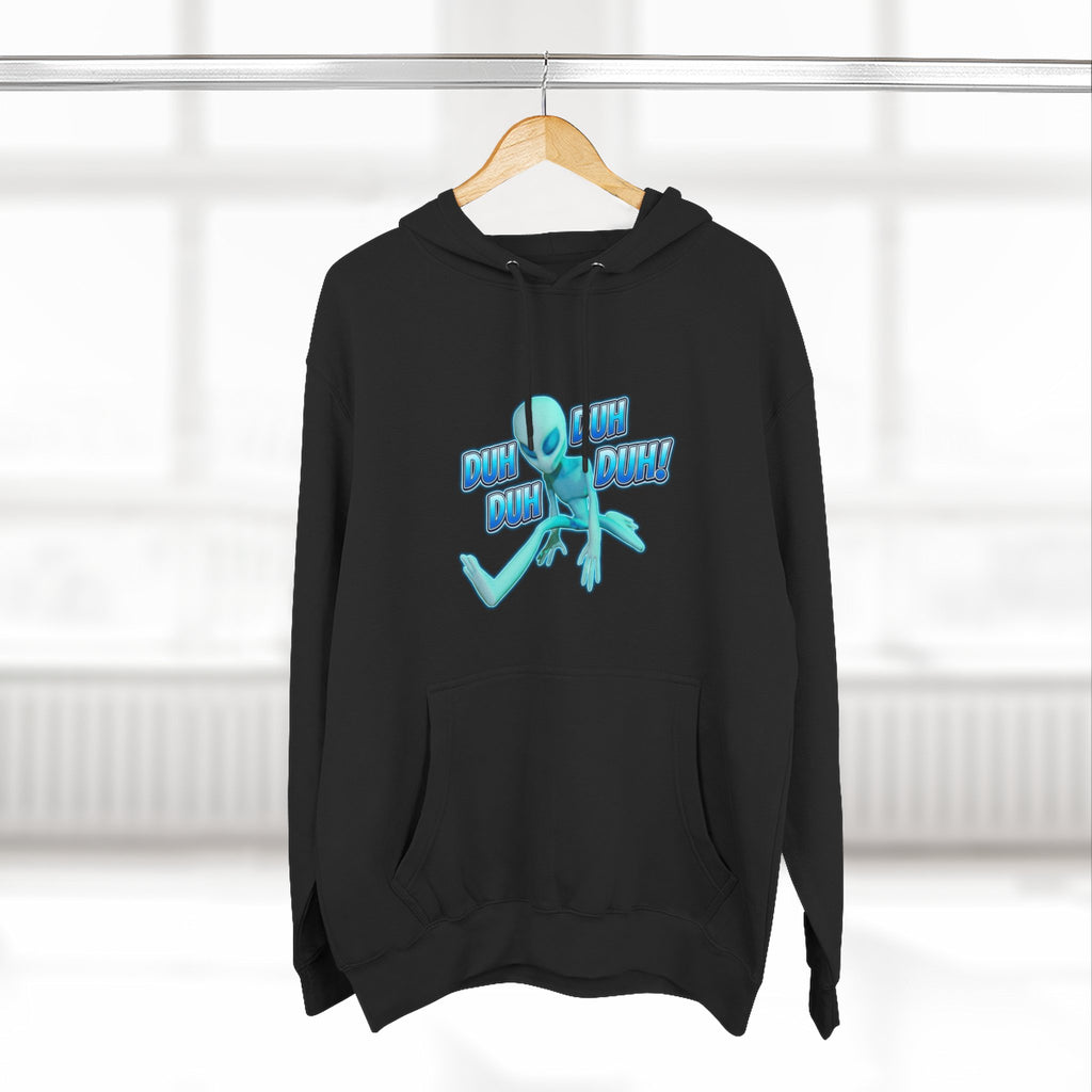Alien Spaceship Hoodie — "Dummy, That's a Spaceship!" Graphic Pullover